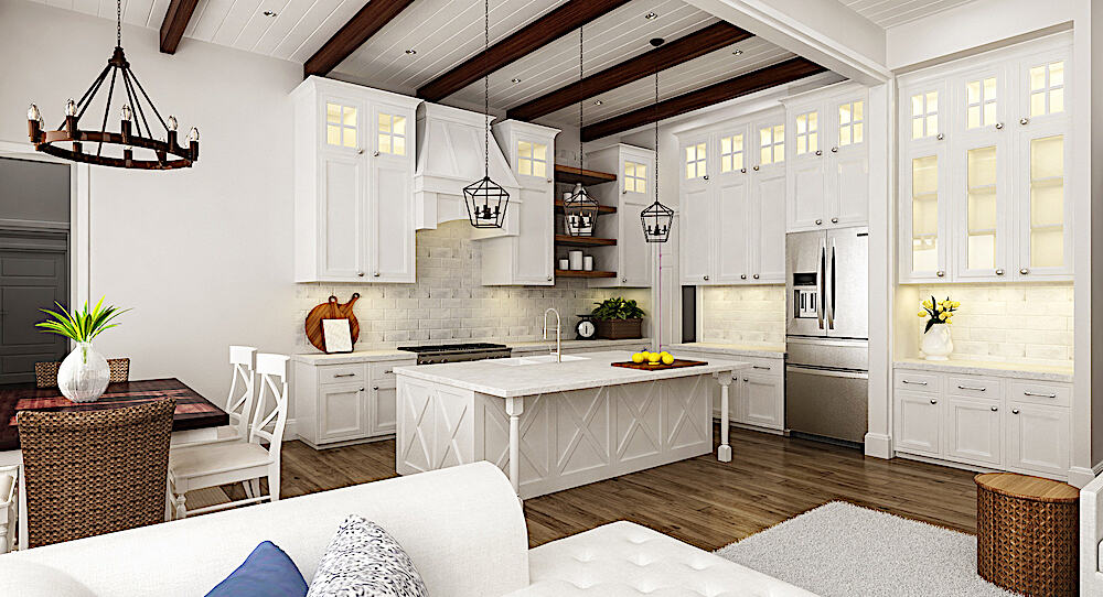 Kitchen of this 3-Bedroom, 2484 Sq Ft Plan - 106-1324