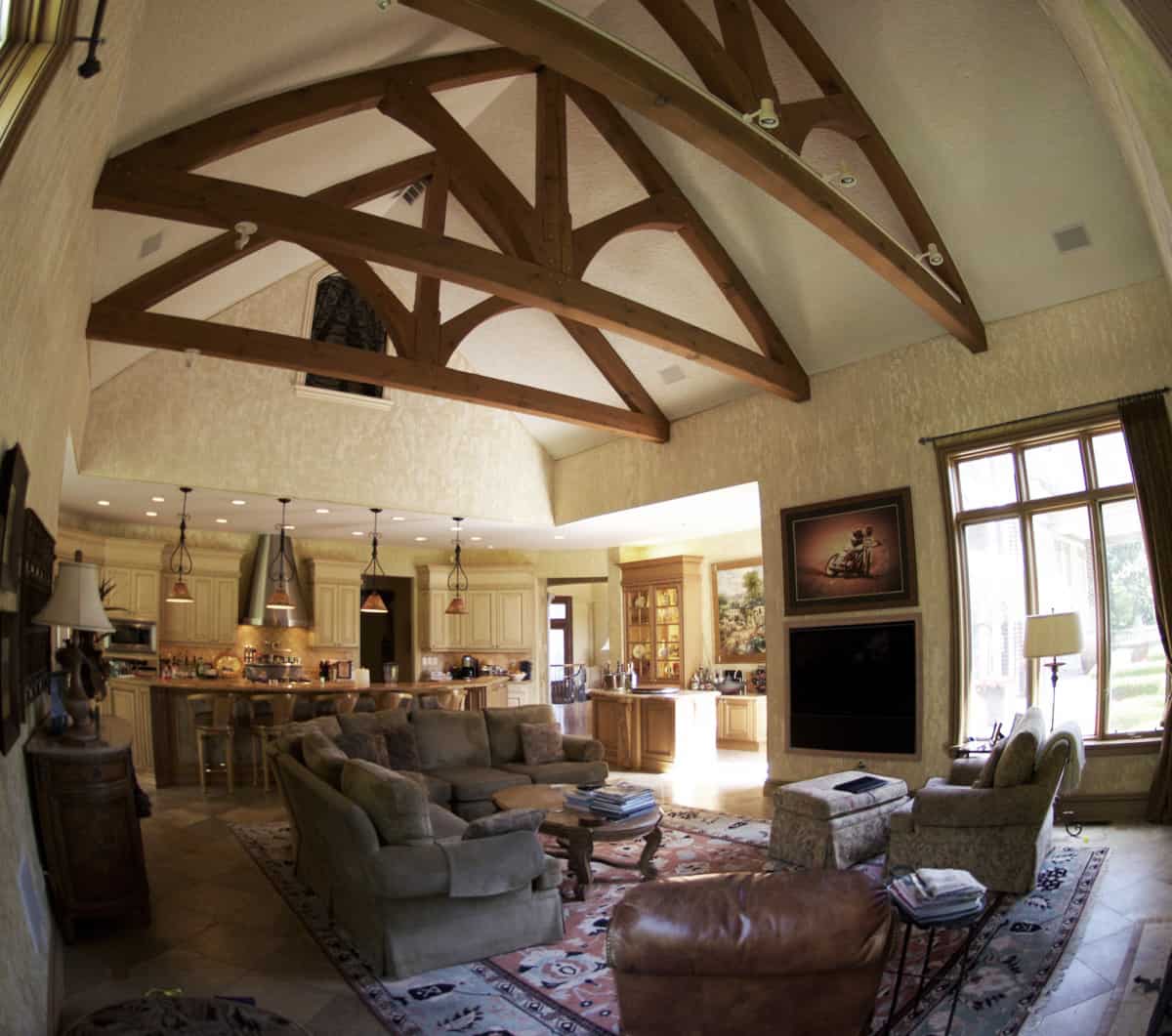 Living Room of this 7-Bedroom,8628 Sq Ft Plan -106-1325