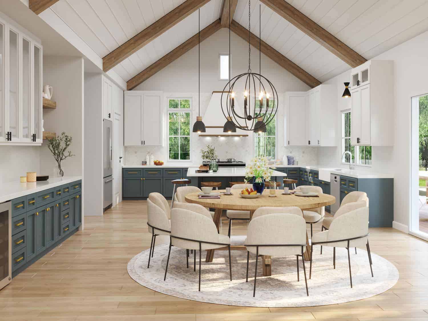 Kitchen: Breakfast Nook of this 3-Bedroom, 2499 Sq Ft Plan - 106-1331