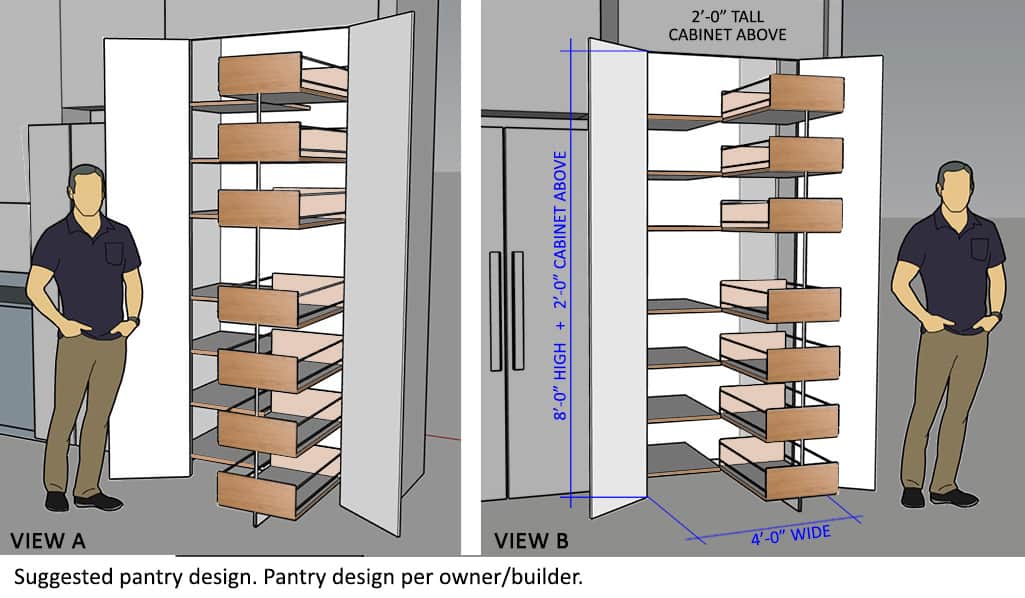 Prep Pantry of this 3-Bedroom,1646 Sq Ft Plan -106-1332