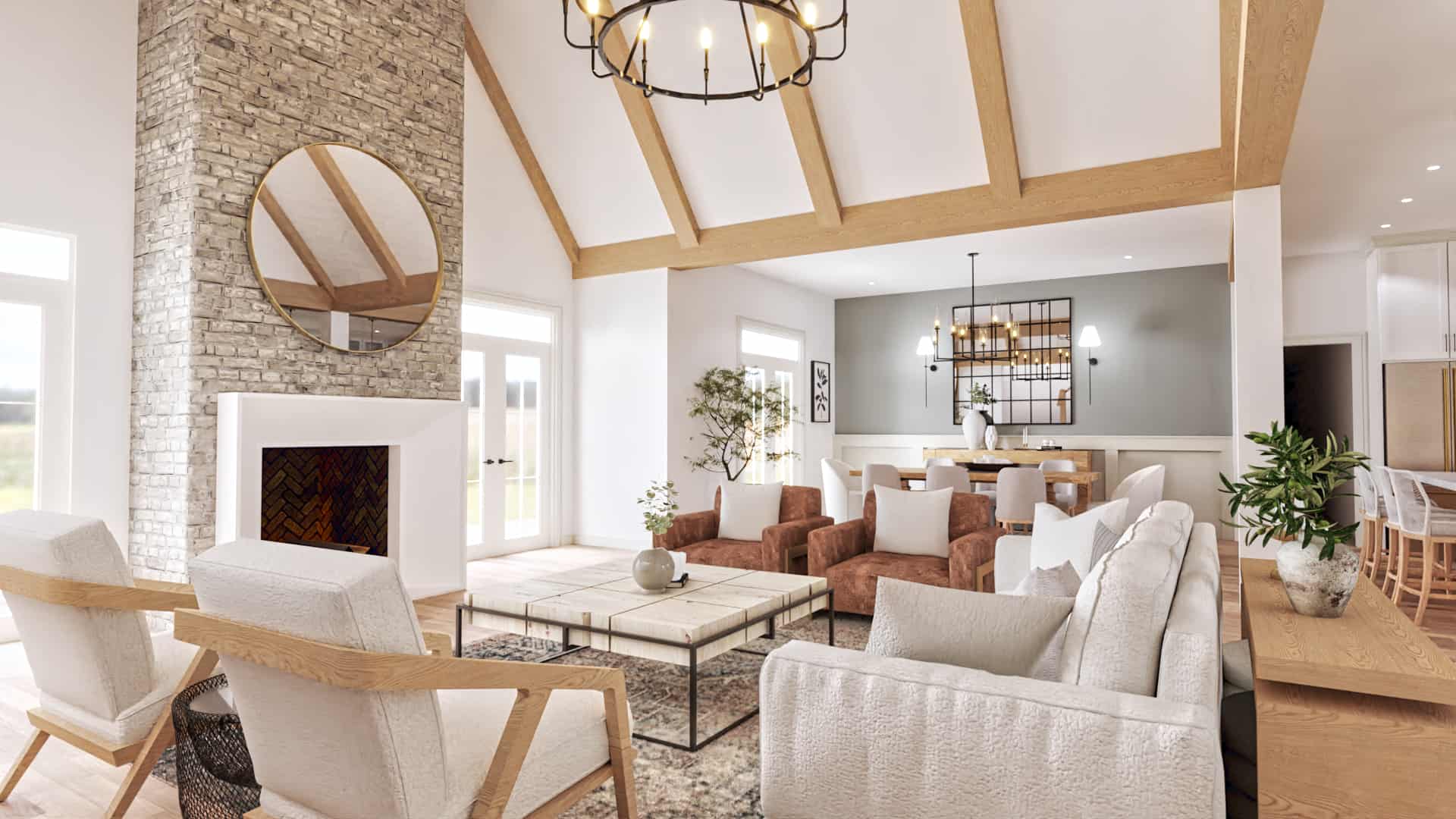 Great Room of this 4-Bedroom,3686 Sq Ft Plan -106-1338