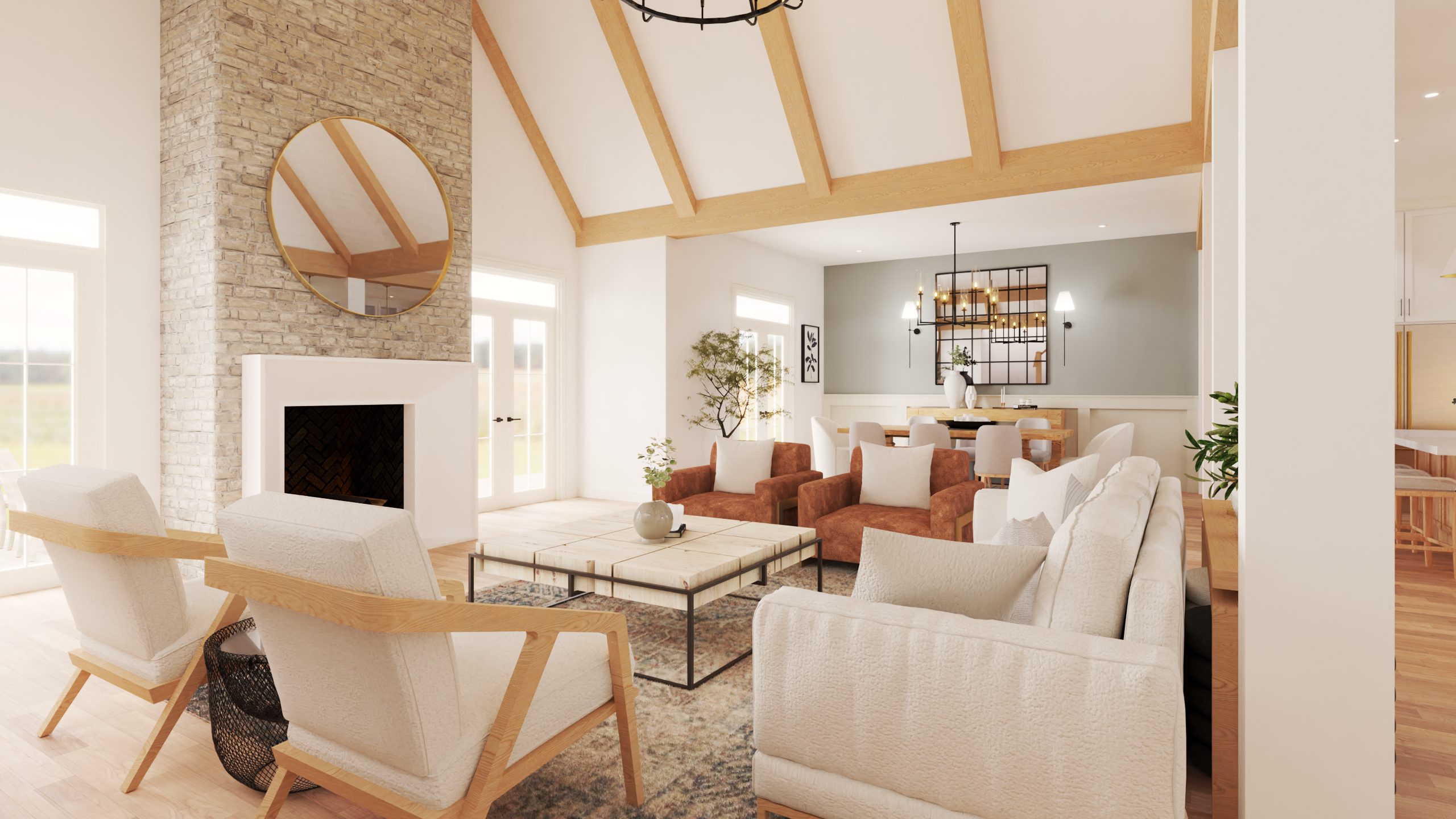 Great Room of this 4-Bedroom,3686 Sq Ft Plan -106-1338