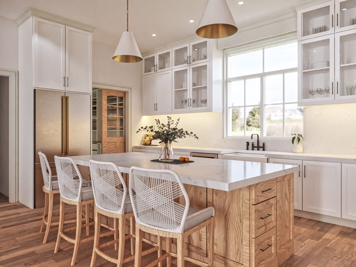 Kitchen of this 4-Bedroom,3686 Sq Ft Plan -106-1338