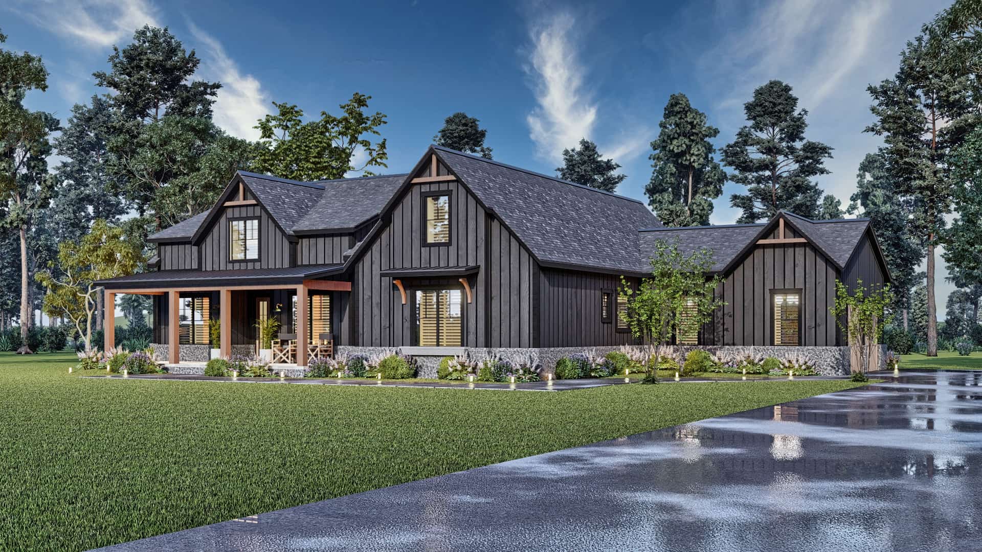 Home Exterior Photograph of this 4-Bedroom,2764 Sq Ft Plan -106-1340