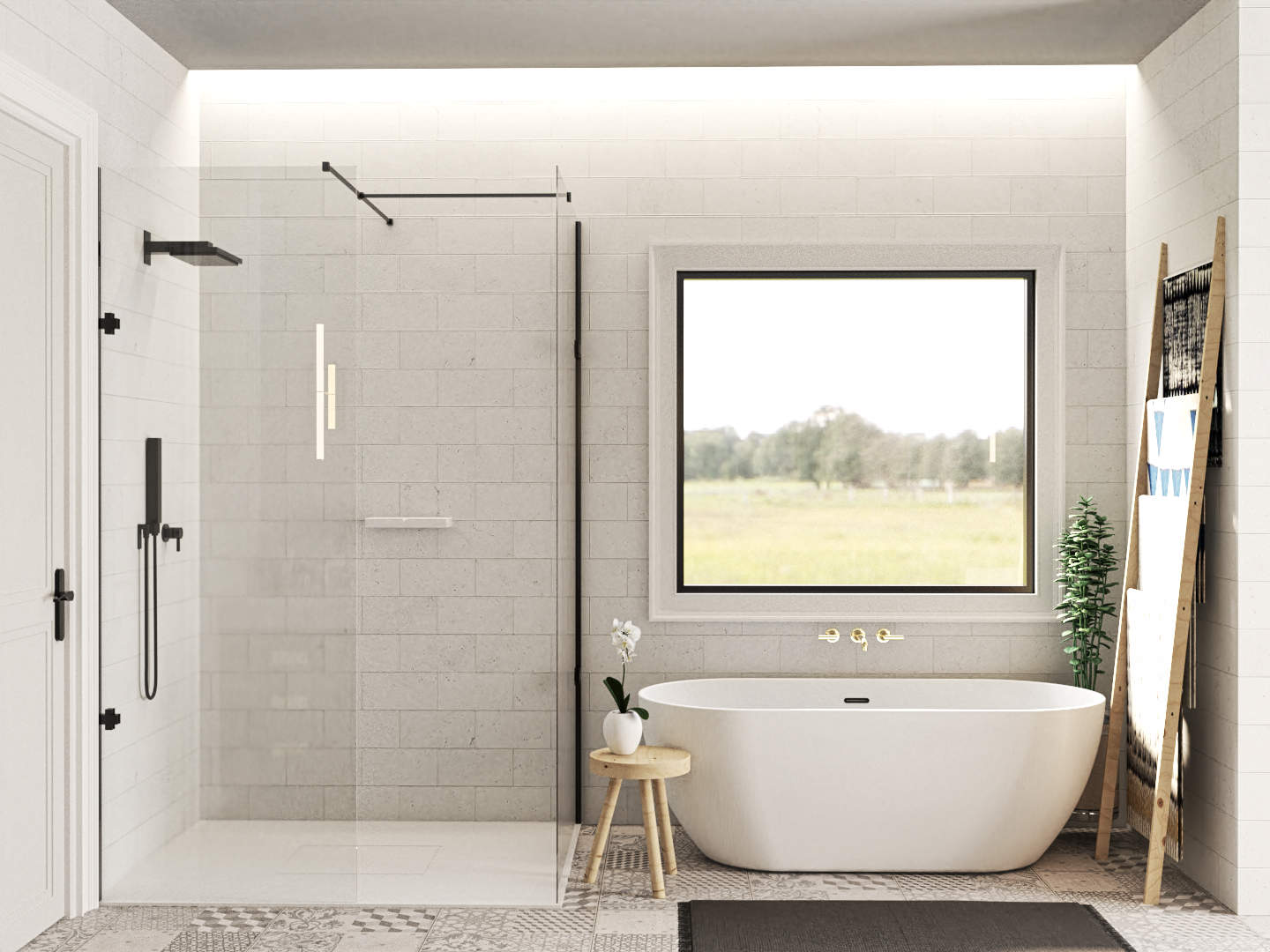 Master Bathroom of this 4-Bedroom,2764 Sq Ft Plan -106-1340