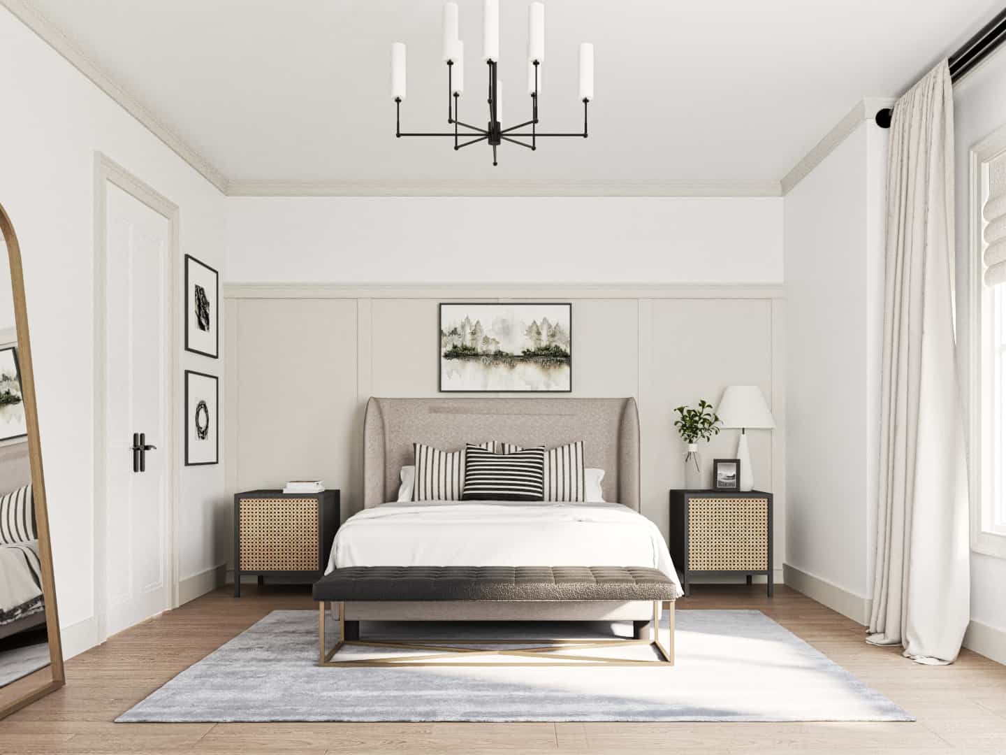 Master Bedroom of this 4-Bedroom,2764 Sq Ft Plan -106-1340