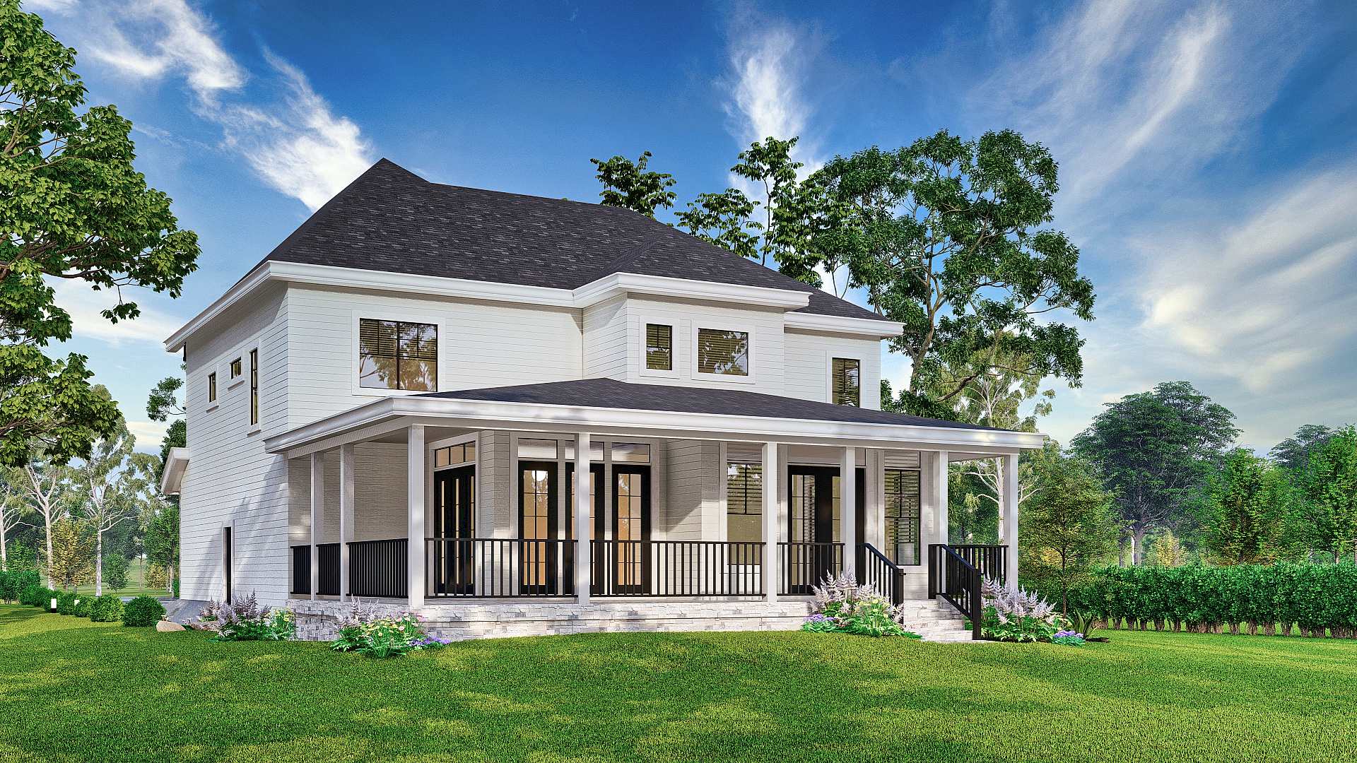 Home Exterior Photograph of this 4-Bedroom,2968 Sq Ft Plan -106-1342