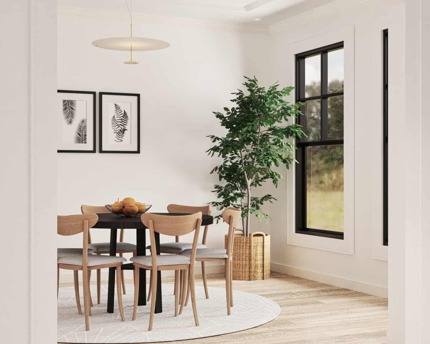 Kitchen: Breakfast Nook of this 4-Bedroom,2848 Sq Ft Plan -106-1343