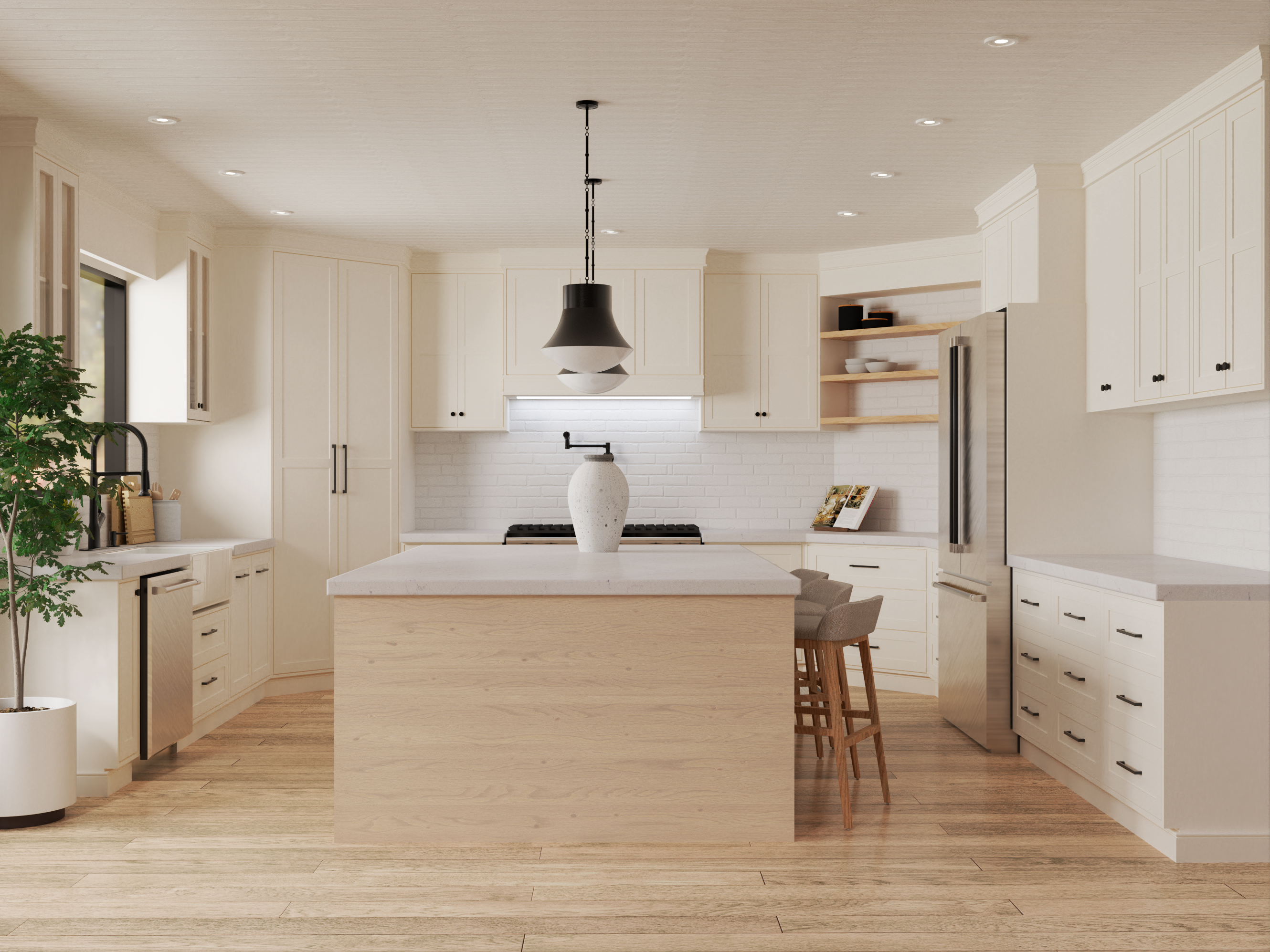 Kitchen of this 4-Bedroom,2848 Sq Ft Plan -106-1343