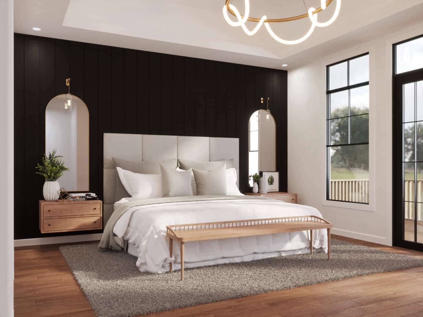 Master Bedroom of this 3-Bedroom,2737 Sq Ft Plan -106-1344