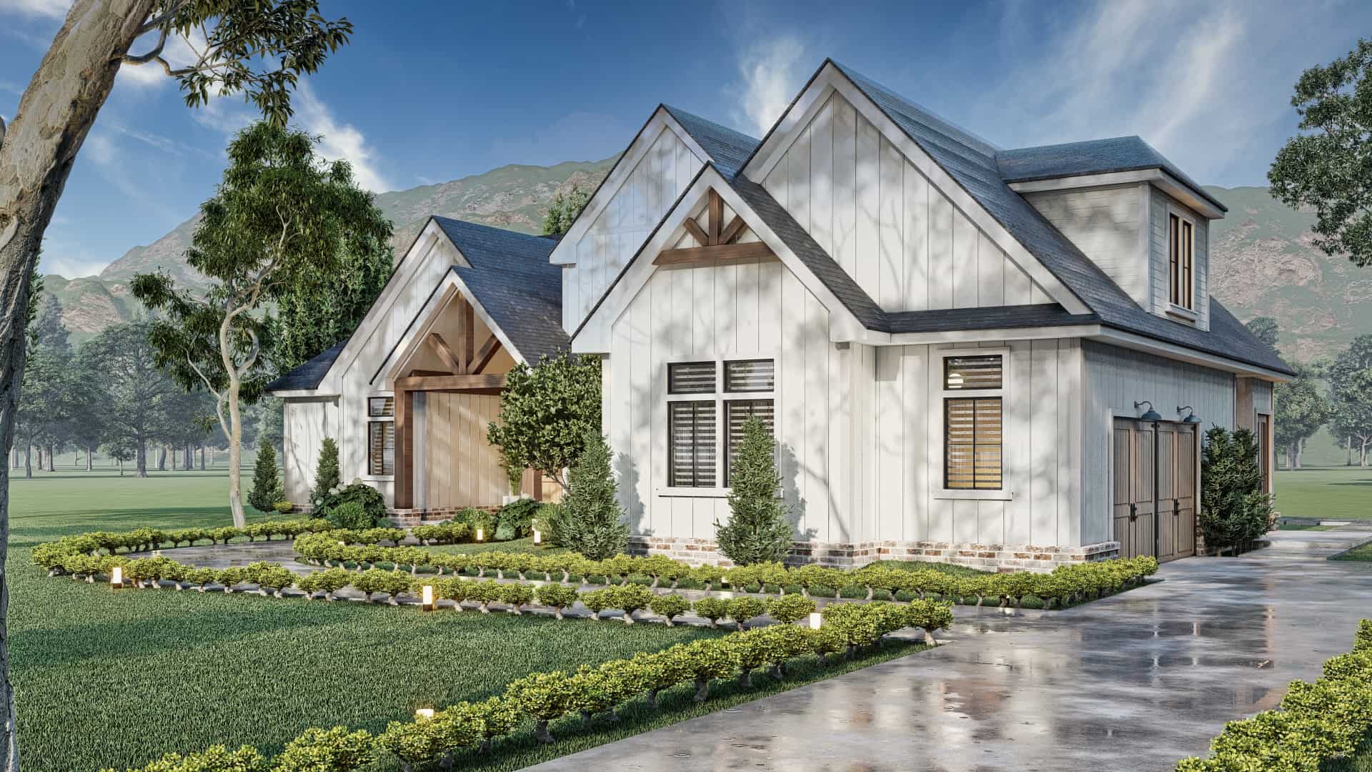 Home Exterior Photograph of this 3-Bedroom,2091 Sq Ft Plan -106-1346