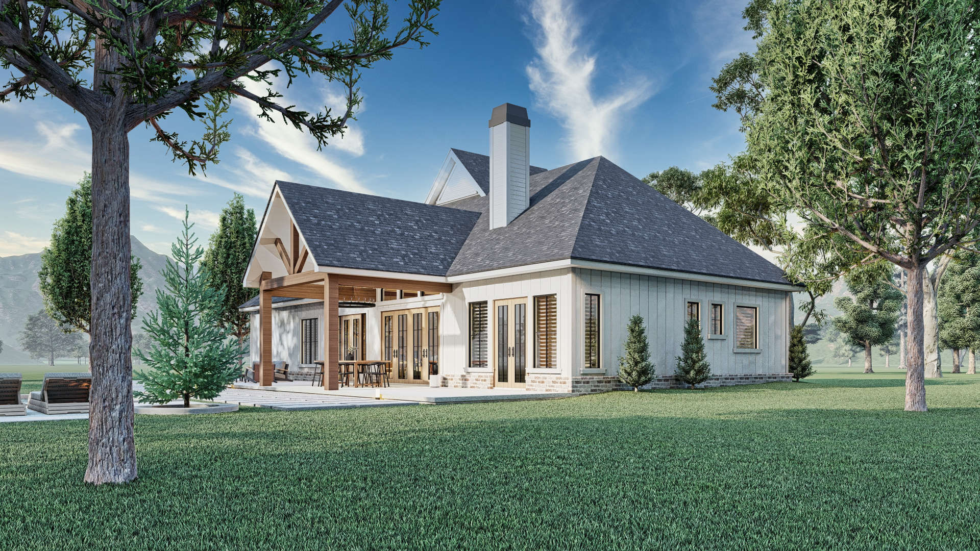Home Exterior Photograph of this 3-Bedroom,2091 Sq Ft Plan -106-1346