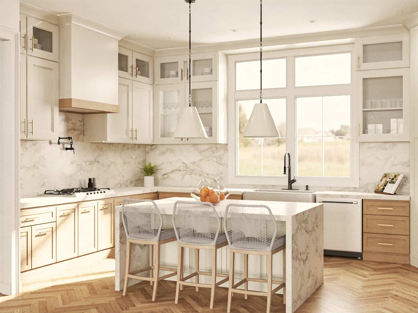 Kitchen of this 3-Bedroom,2091 Sq Ft Plan -106-1346