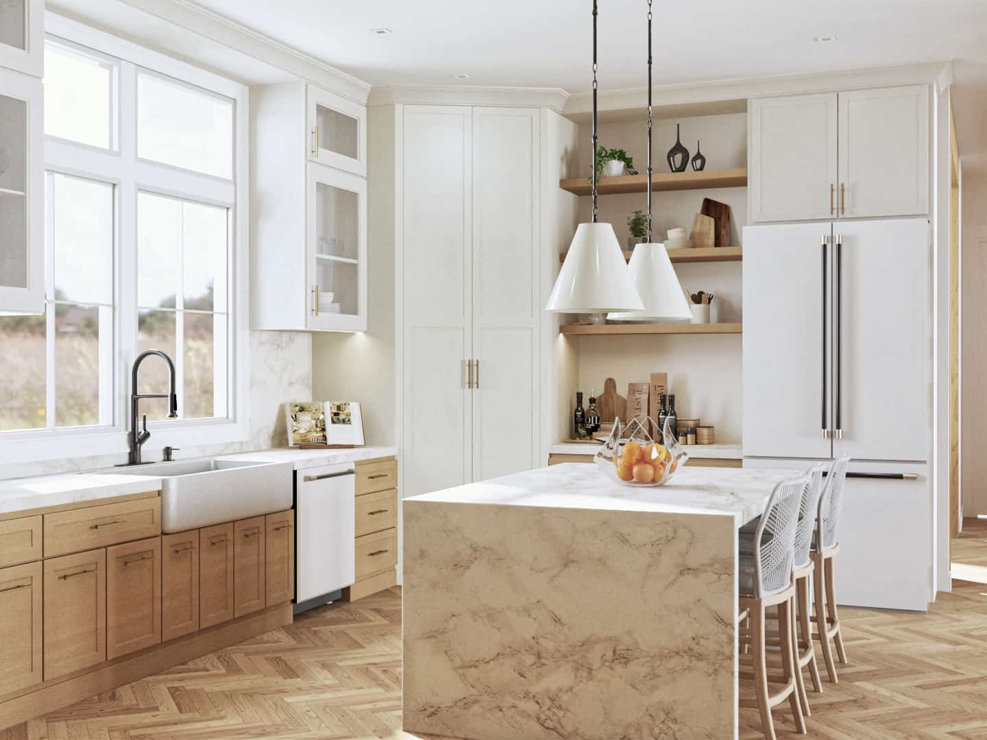 Kitchen of this 3-Bedroom,2091 Sq Ft Plan -106-1346