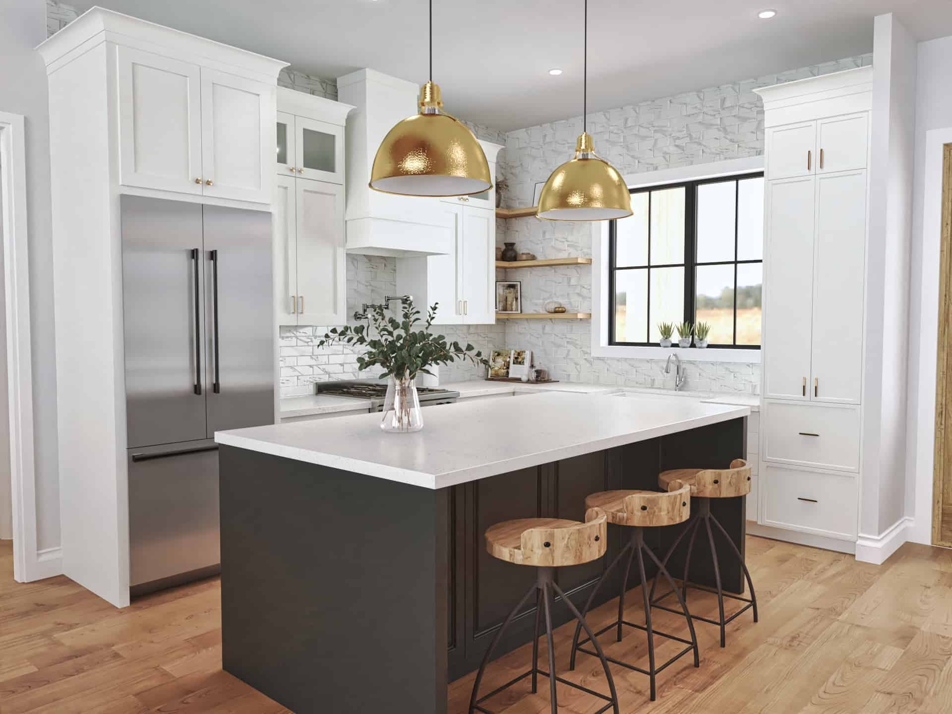 Kitchen of this 3-Bedroom,1849 Sq Ft Plan -106-1347