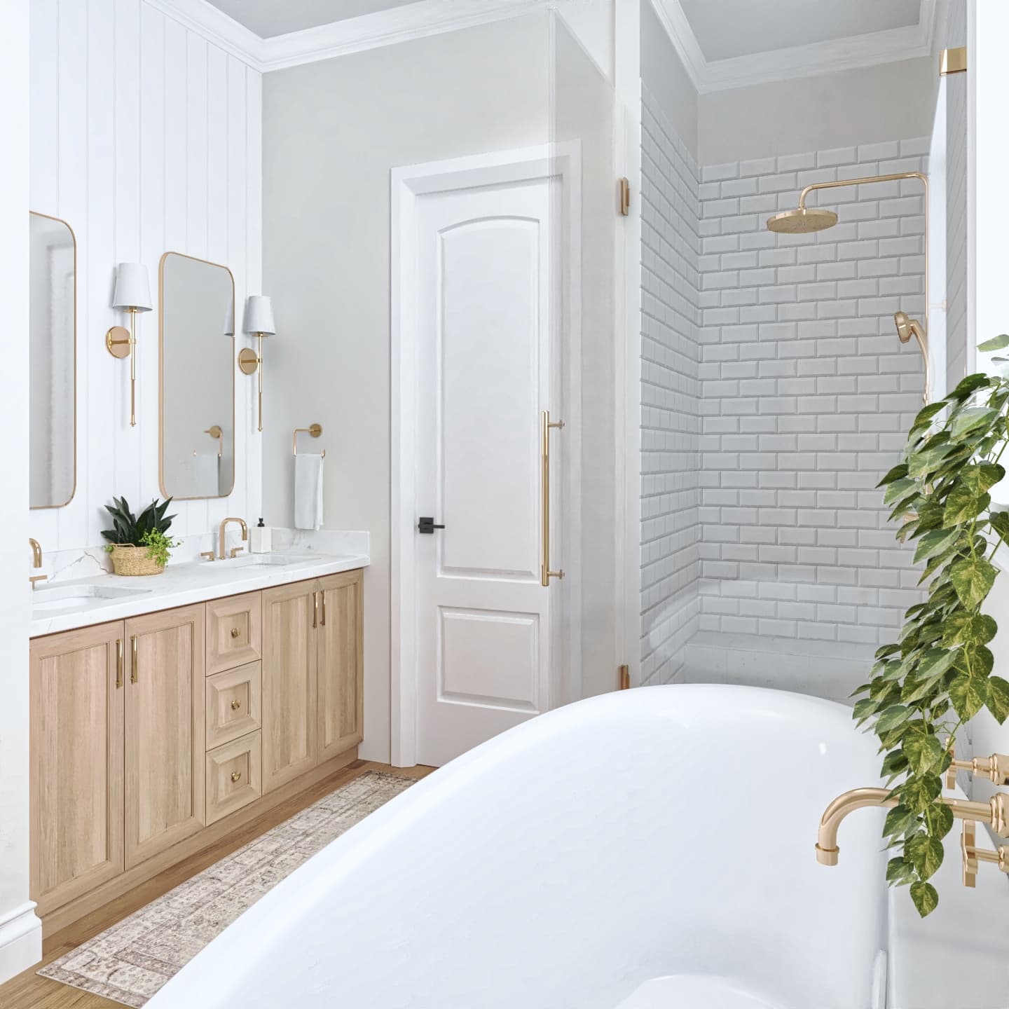 Master Bathroom of this 3-Bedroom,1849 Sq Ft Plan -106-1347