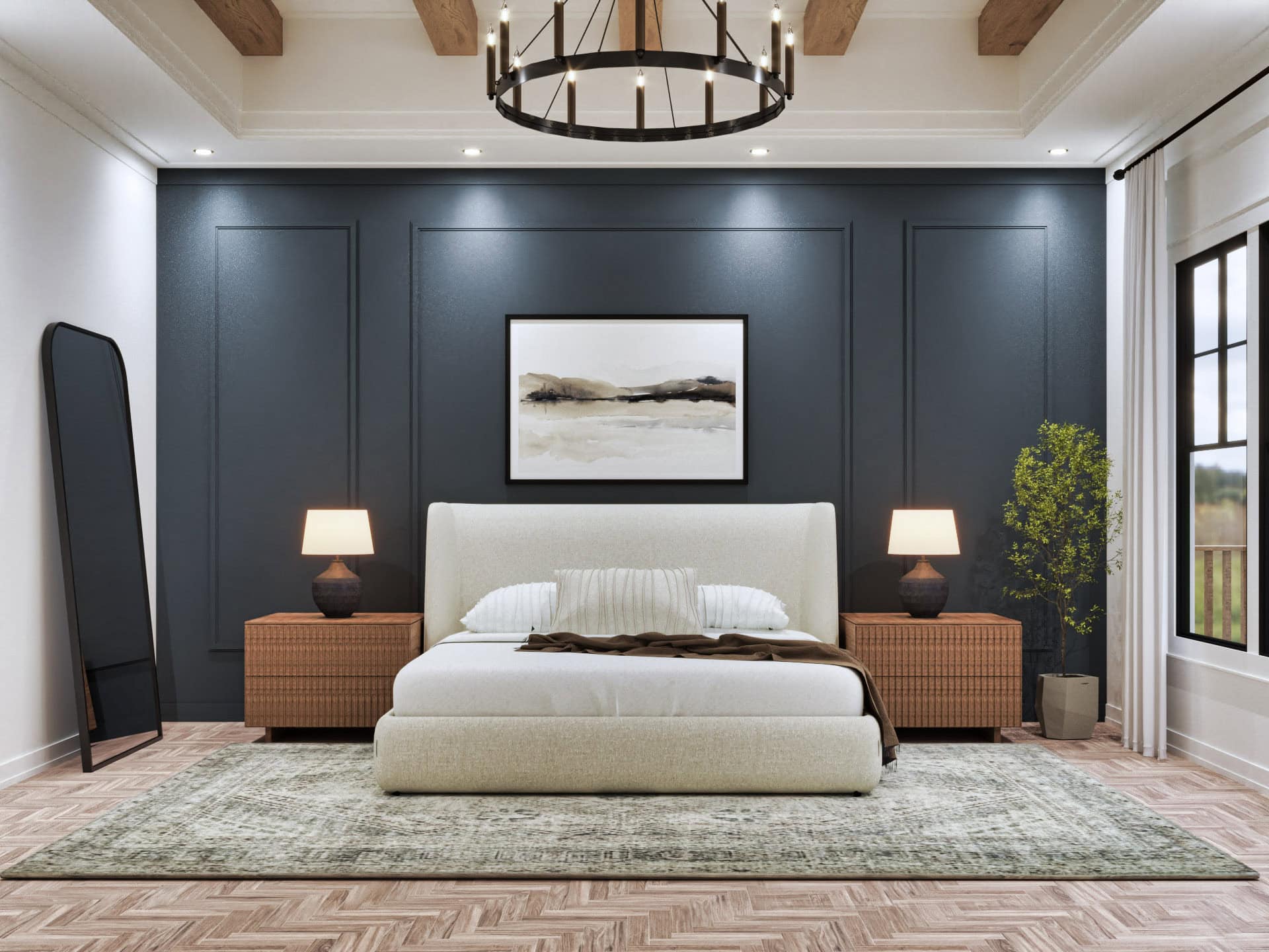 Master Bedroom of this 3-Bedroom,2619 Sq Ft Plan -106-1349