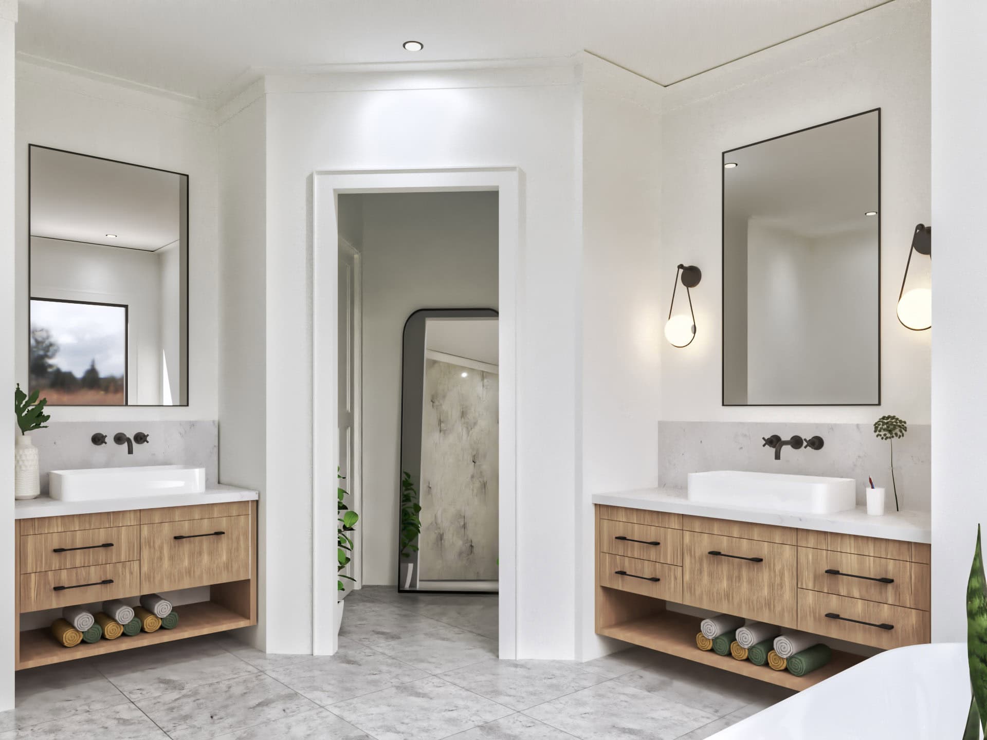 Master Bathroom of this 3-Bedroom,2619 Sq Ft Plan -106-1349