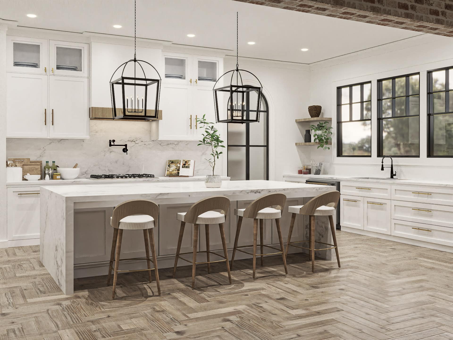 Kitchen of this 3-Bedroom,2619 Sq Ft Plan -106-1349