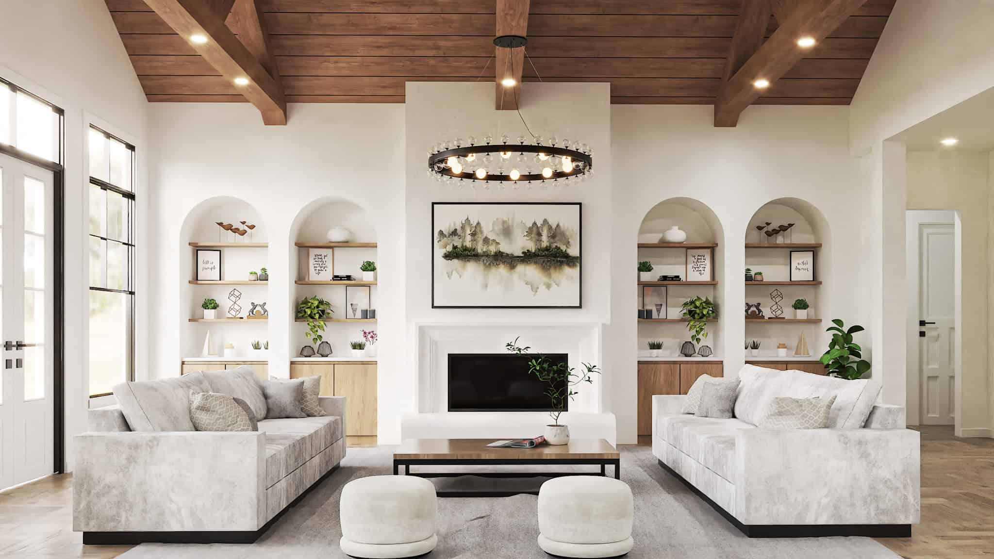 Family Room of this 3-Bedroom,2619 Sq Ft Plan -106-1349