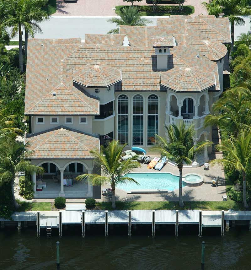 Aerial View #3 of this 5-Bedroom,5547 Sq Ft Plan -5547