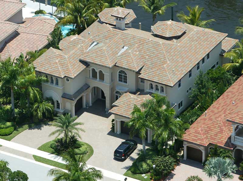 Aerial View #4 of this 5-Bedroom,5547 Sq Ft Plan -5547