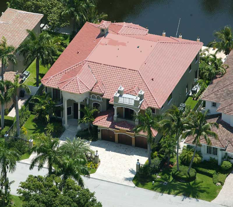 Aerial View #2 of this 6-Bedroom,6664 Sq Ft Plan -6664