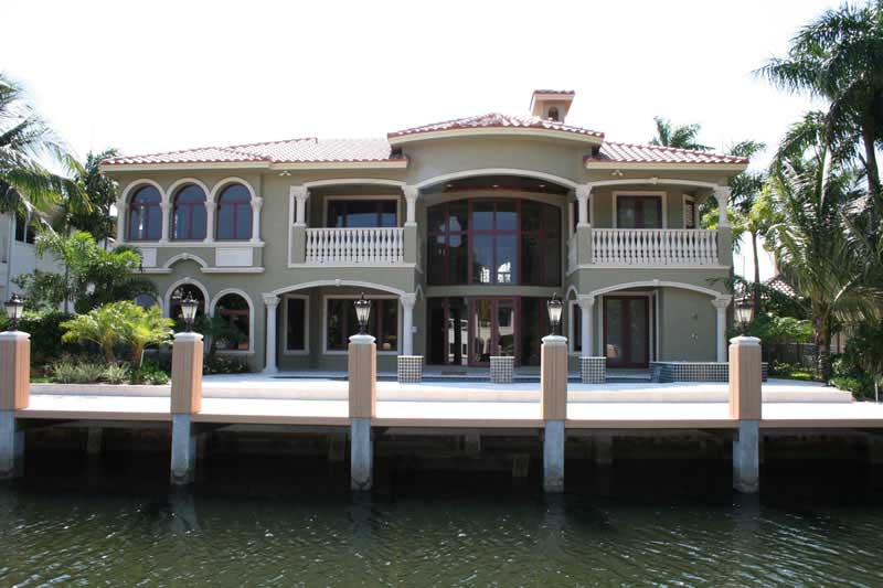Water View #1 of this 6-Bedroom,6664 Sq Ft Plan -6664
