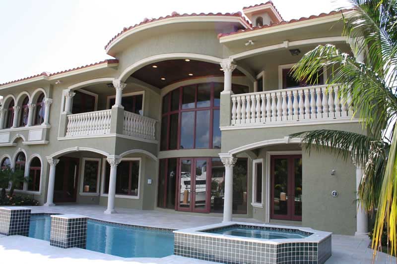 Water View #2 of this 6-Bedroom,6664 Sq Ft Plan -6664