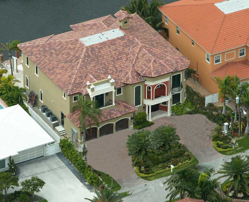 Aerial View #1 of this 5-Bedroom,5176 Sq Ft Plan -5176
