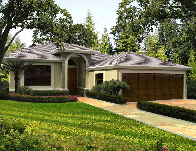 Main image for house plan # 20522