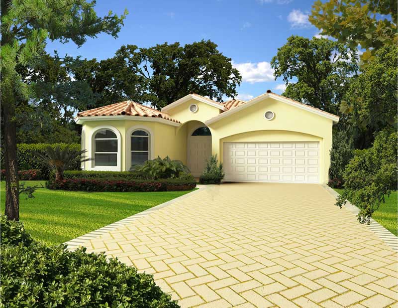 Main image for house plan # 20505