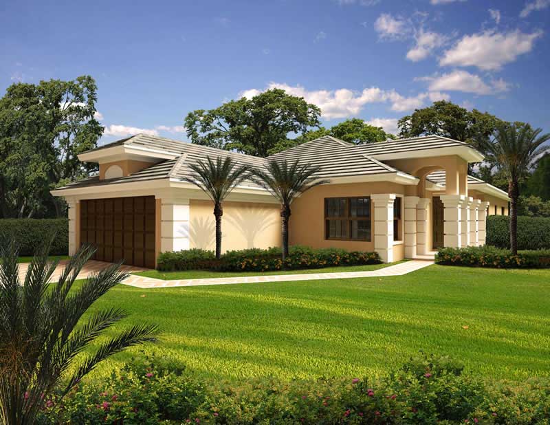 Main image for house plan # 20508