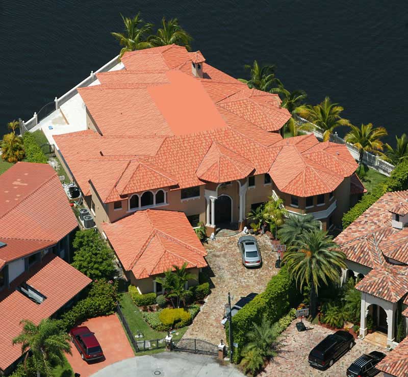 Aerial View #4 of this 7-Bedroom,7502 Sq Ft Plan -7502