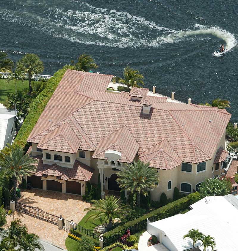 Aerial View #1 of this 6-Bedroom,7100 Sq Ft Plan -7100
