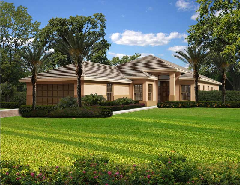 Main image for house plan # 20509