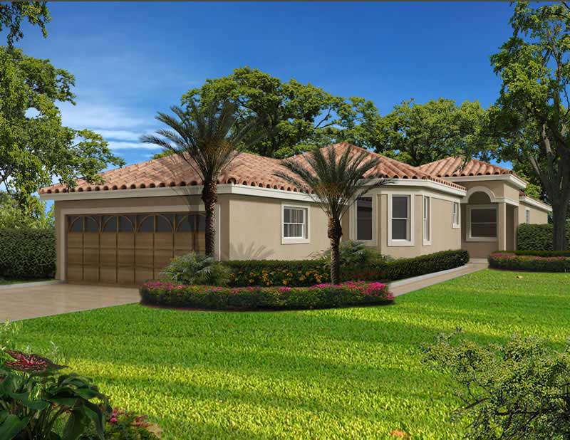 Main image for house plan # 20514