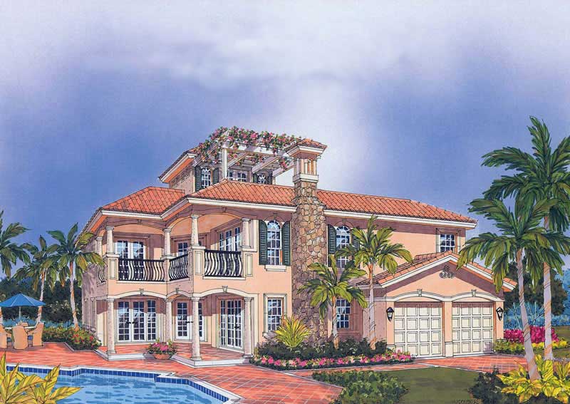 Main image for house plan # 17605