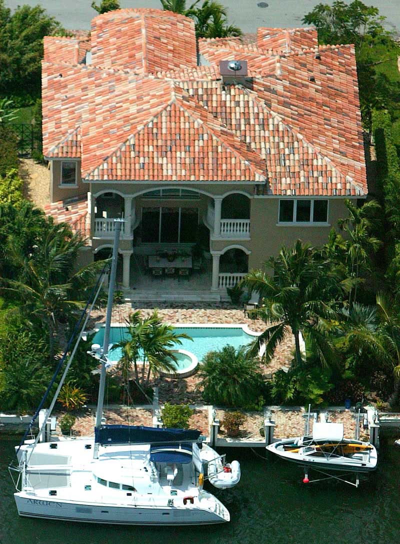 Aerial View #4 of this 4-Bedroom,4073 Sq Ft Plan -4073