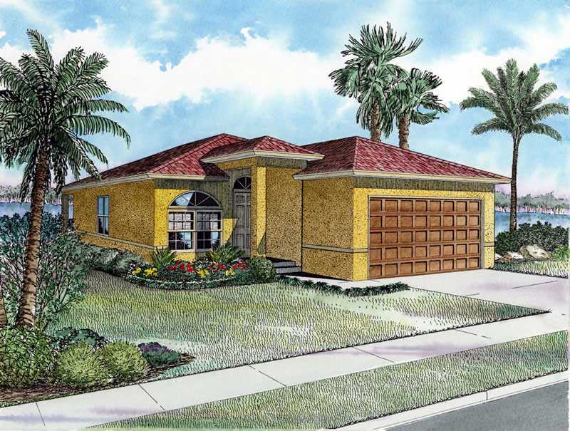 Main image for house plan # 18039