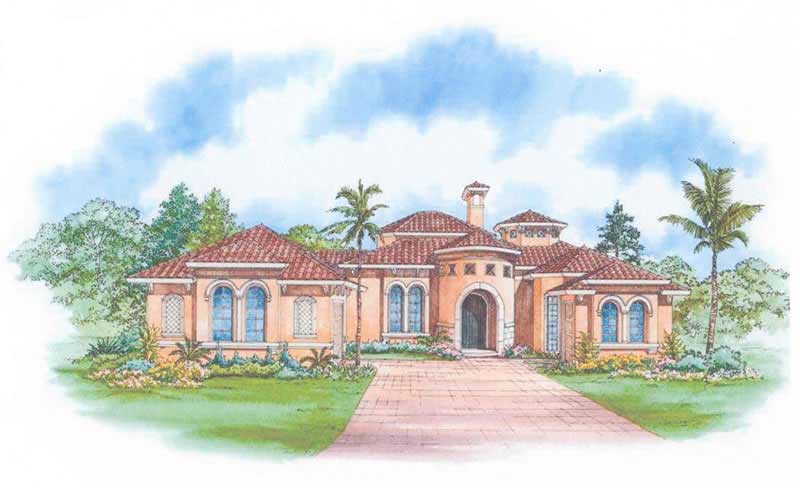 Main image for house plan # 17541