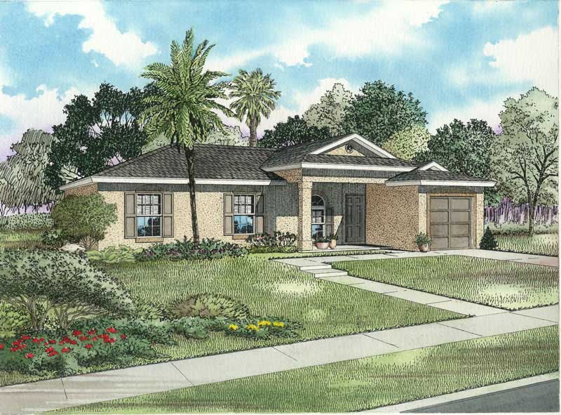 Main image for house plan # 17493