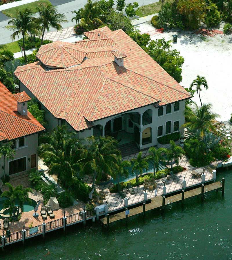 Aerial View #1 of this 6-Bedroom,4882 Sq Ft Plan -4882