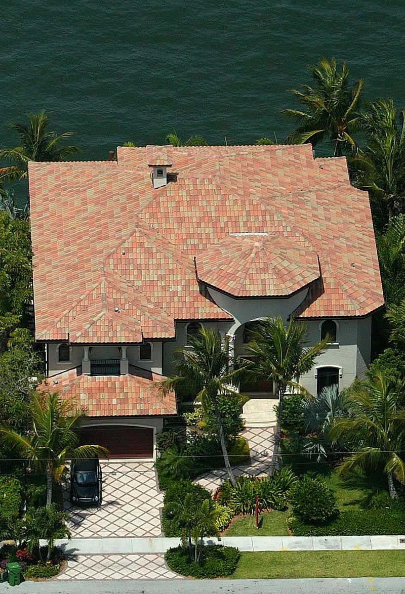 Aerial View #4 of this 6-Bedroom,4882 Sq Ft Plan -4882