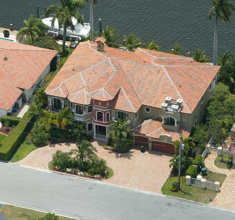 Aerial View #2 of this 7-Bedroom,6412 Sq Ft Plan -6412