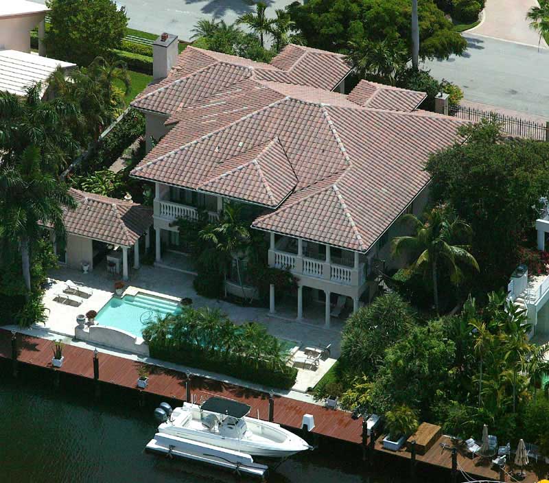 Aerial View #3 of this 5-Bedroom,5140 Sq Ft Plan -5140