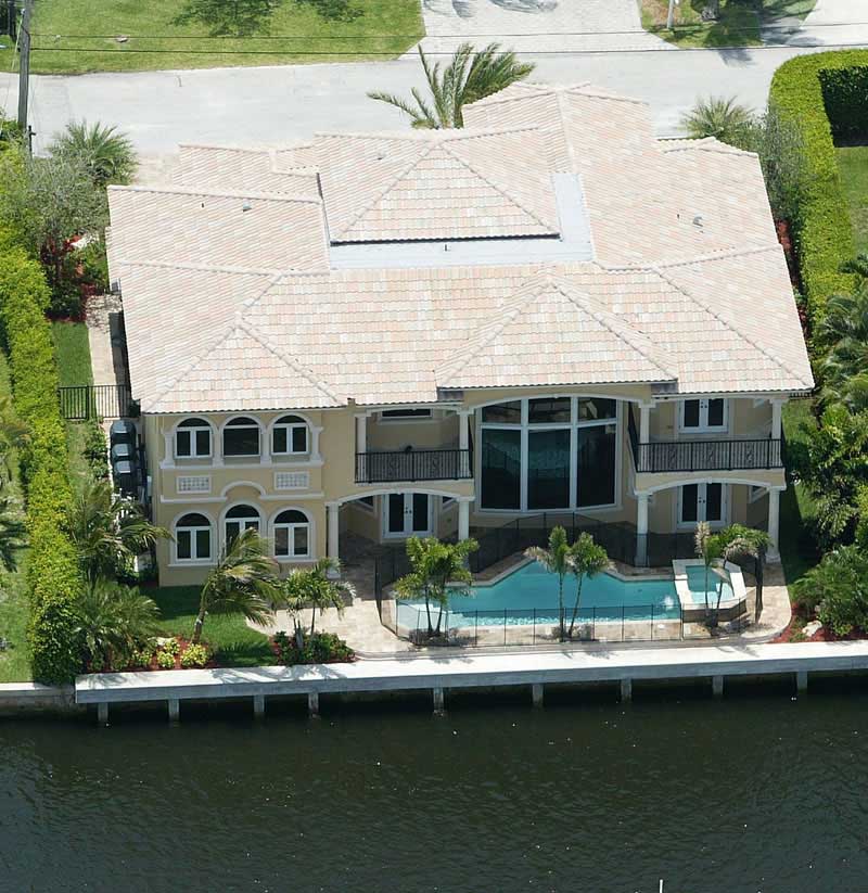 Aerial View #2 of this 5-Bedroom,5066 Sq Ft Plan -5066