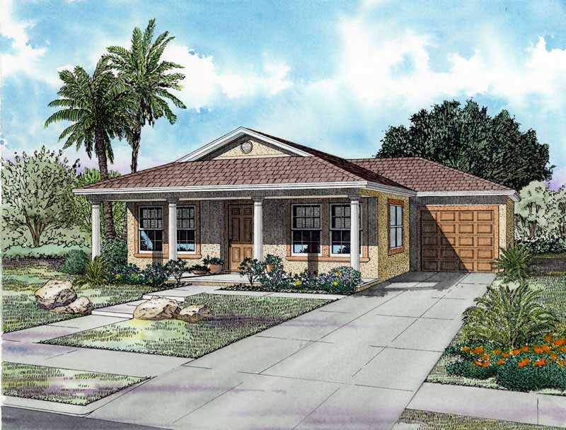 Main image for house plan # 17486