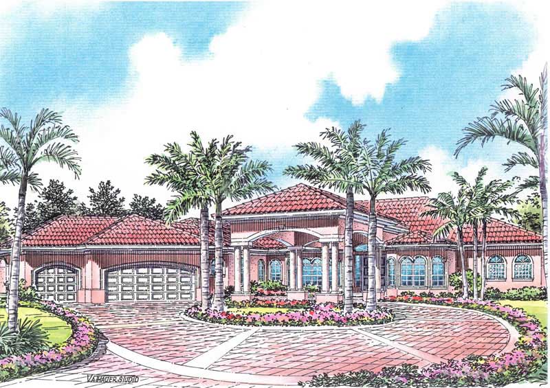 Main image for luxury house plan # 17585