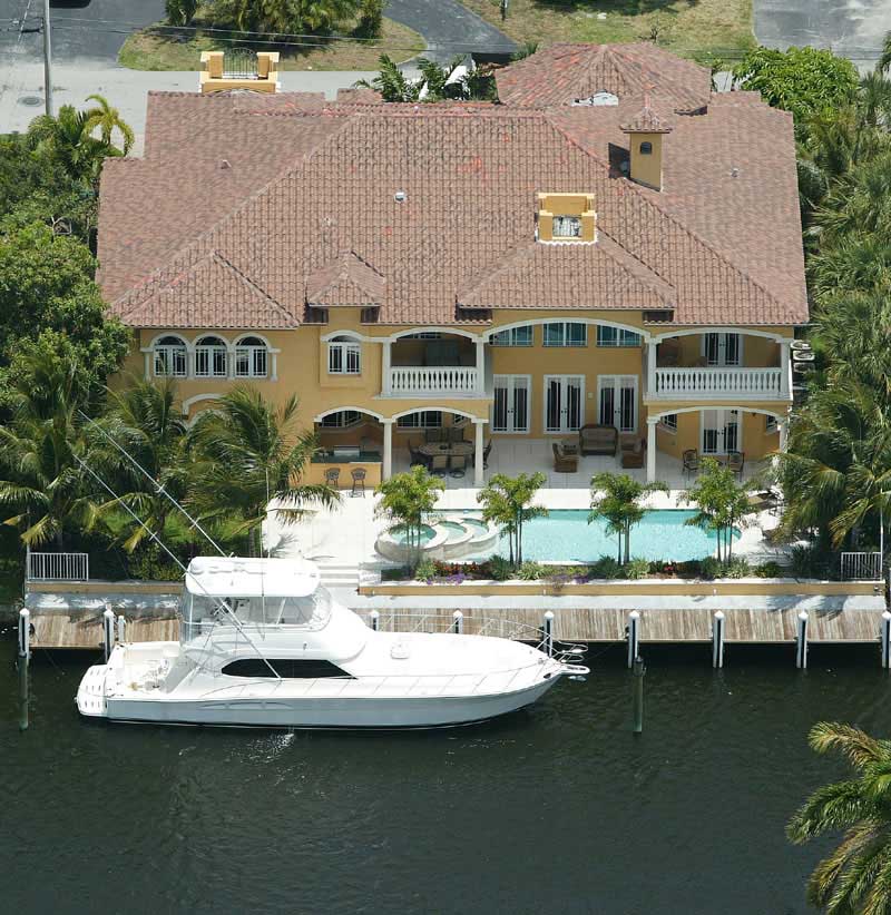 Aerial View #4 of this 6-Bedroom,6679 Sq Ft Plan -6679